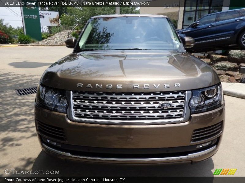 Nara Bronze Metallic / Espresso/Ivory 2013 Land Rover Range Rover HSE LR V8