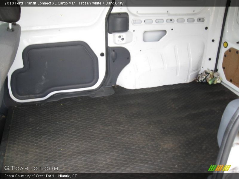 Frozen White / Dark Gray 2010 Ford Transit Connect XL Cargo Van