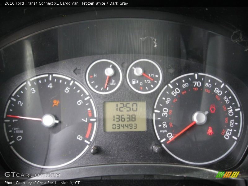  2010 Transit Connect XL Cargo Van XL Cargo Van Gauges