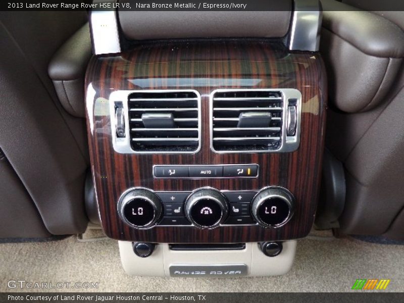 Controls of 2013 Range Rover HSE LR V8
