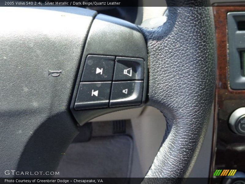 Controls of 2005 S40 2.4i