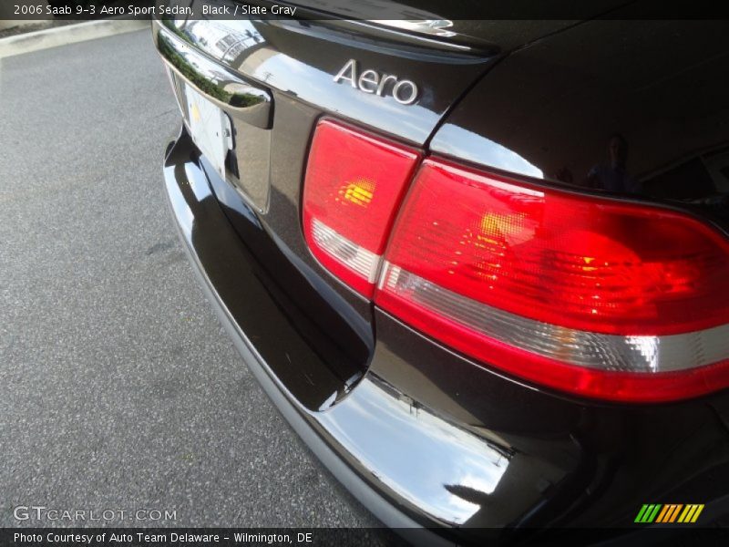 Black / Slate Gray 2006 Saab 9-3 Aero Sport Sedan