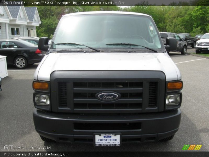 Ingot Silver Metallic / Medium Flint 2013 Ford E Series Van E350 XL Passenger