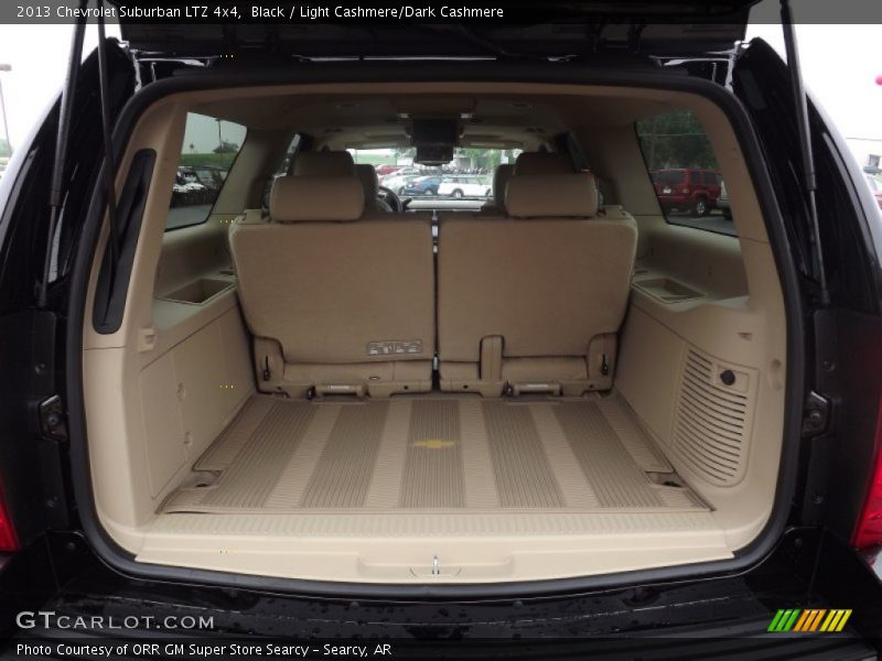 Black / Light Cashmere/Dark Cashmere 2013 Chevrolet Suburban LTZ 4x4