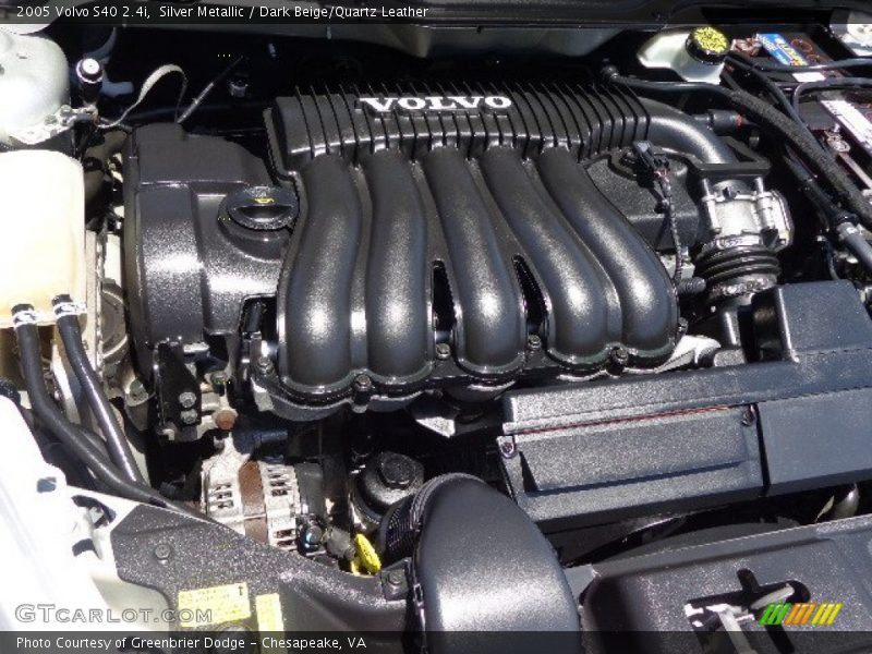  2005 S40 2.4i Engine - 2.4 Liter DOHC 20 Valve Inline 5 Cylinder