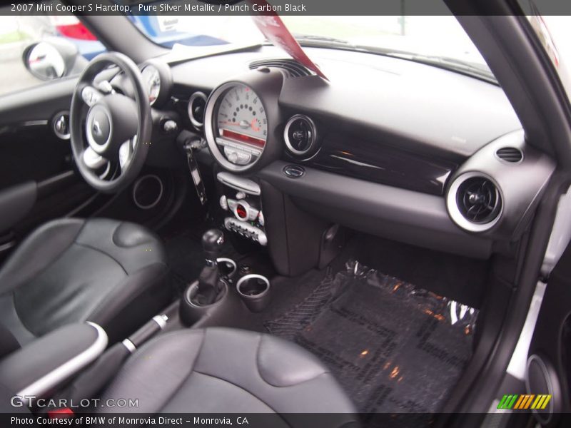 Pure Silver Metallic / Punch Carbon Black 2007 Mini Cooper S Hardtop