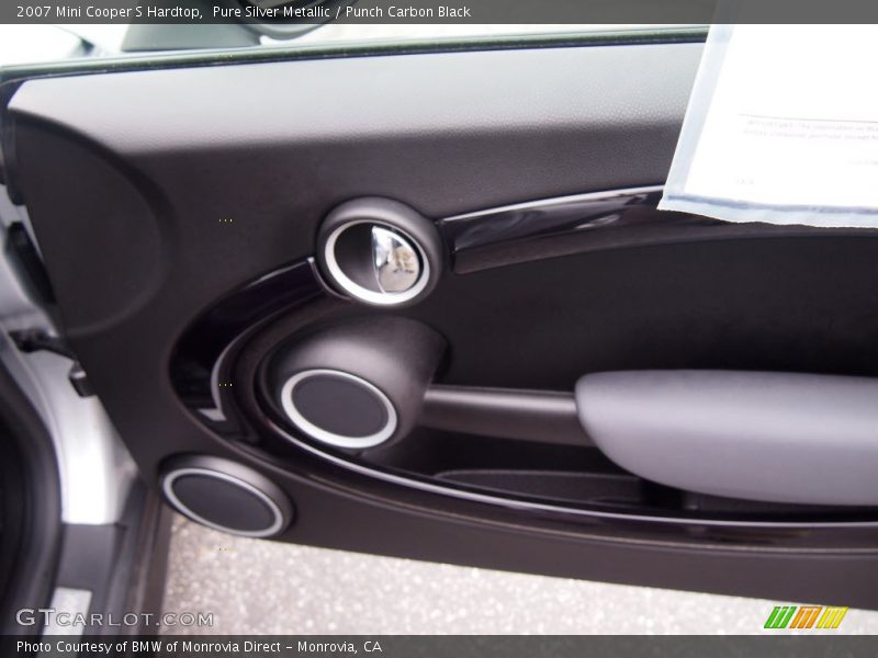 Pure Silver Metallic / Punch Carbon Black 2007 Mini Cooper S Hardtop