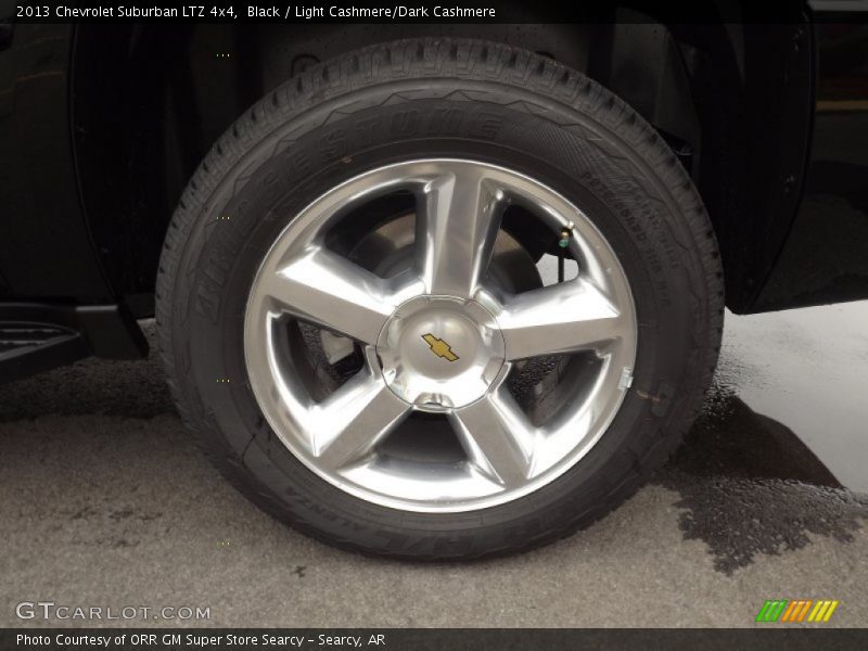 Black / Light Cashmere/Dark Cashmere 2013 Chevrolet Suburban LTZ 4x4