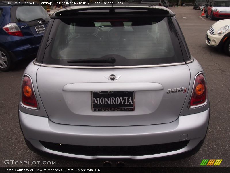 Pure Silver Metallic / Punch Carbon Black 2007 Mini Cooper S Hardtop