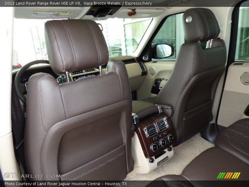 Nara Bronze Metallic / Espresso/Ivory 2013 Land Rover Range Rover HSE LR V8