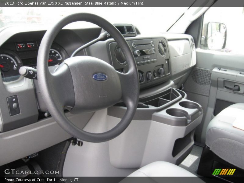 Dashboard of 2013 E Series Van E350 XL Passenger