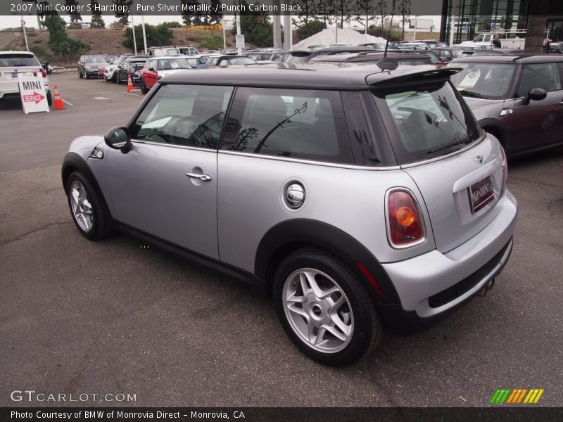 Pure Silver Metallic / Punch Carbon Black 2007 Mini Cooper S Hardtop