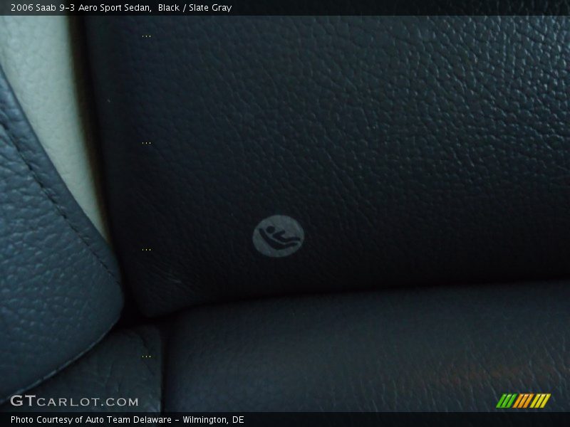 Black / Slate Gray 2006 Saab 9-3 Aero Sport Sedan