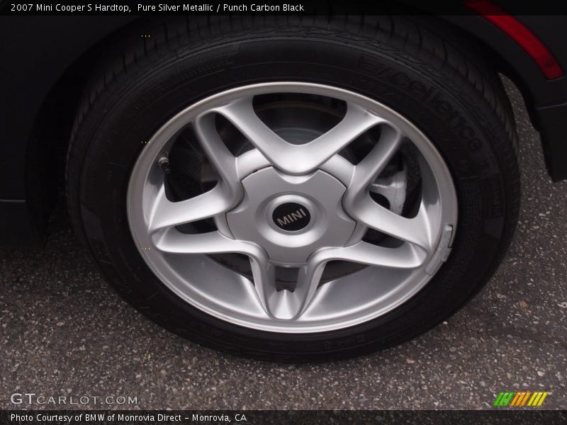 Pure Silver Metallic / Punch Carbon Black 2007 Mini Cooper S Hardtop