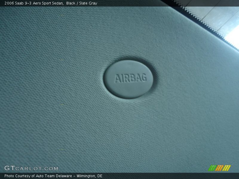Black / Slate Gray 2006 Saab 9-3 Aero Sport Sedan