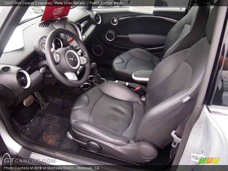 Pure Silver Metallic / Punch Carbon Black 2007 Mini Cooper S Hardtop