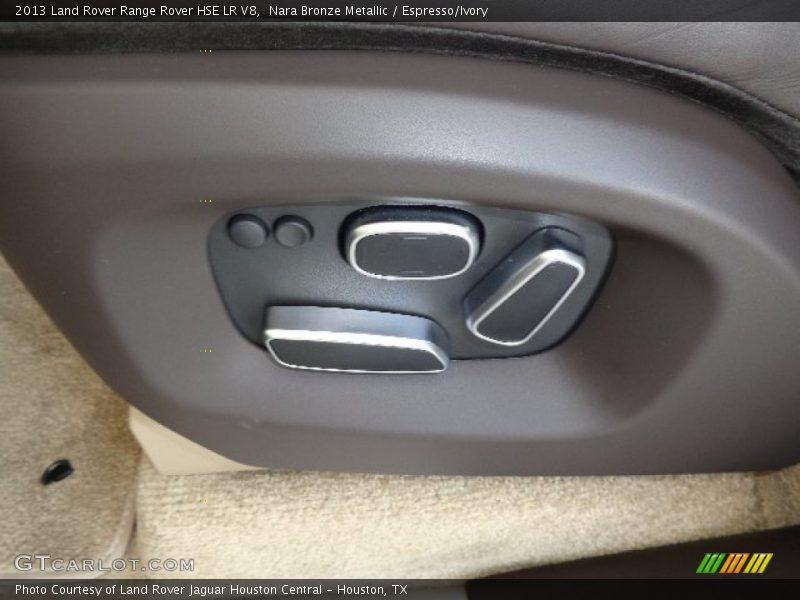 Controls of 2013 Range Rover HSE LR V8