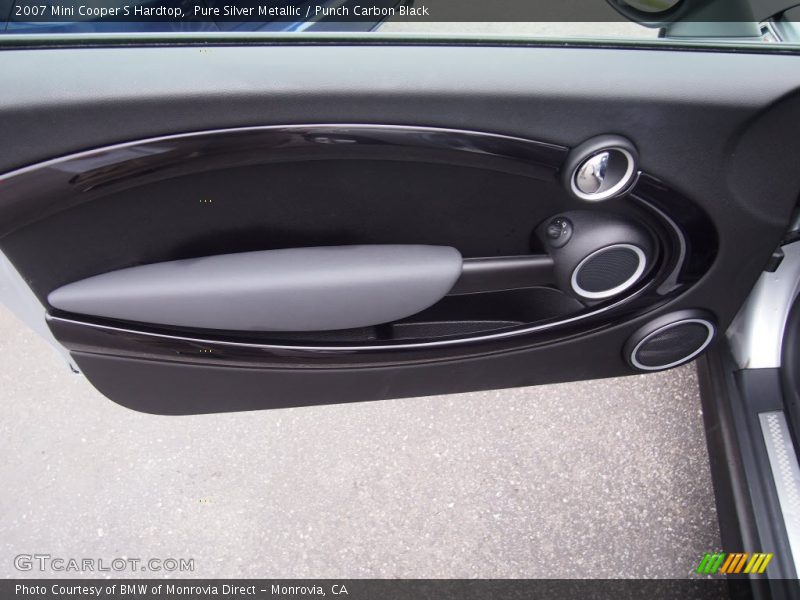 Pure Silver Metallic / Punch Carbon Black 2007 Mini Cooper S Hardtop