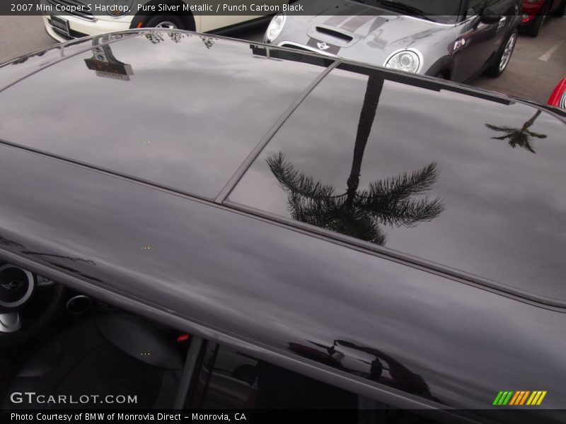 Pure Silver Metallic / Punch Carbon Black 2007 Mini Cooper S Hardtop