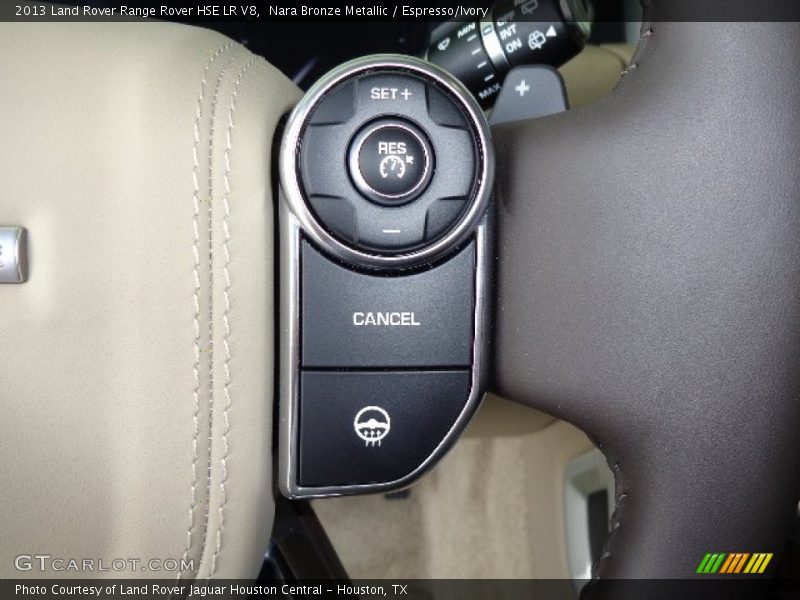Controls of 2013 Range Rover HSE LR V8