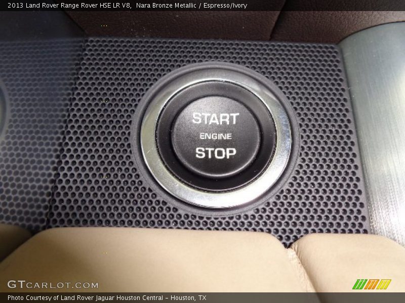 Controls of 2013 Range Rover HSE LR V8