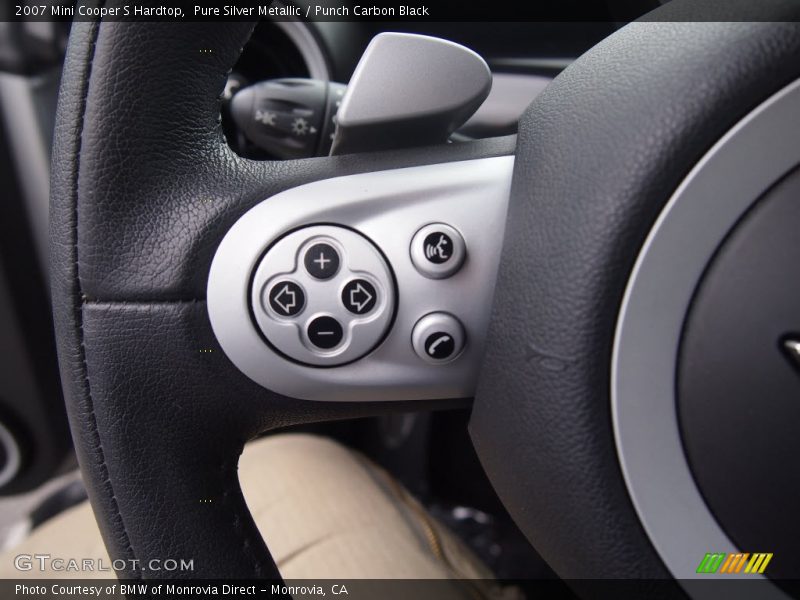 Pure Silver Metallic / Punch Carbon Black 2007 Mini Cooper S Hardtop