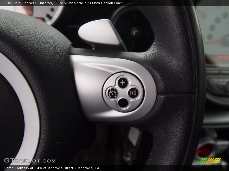 Pure Silver Metallic / Punch Carbon Black 2007 Mini Cooper S Hardtop