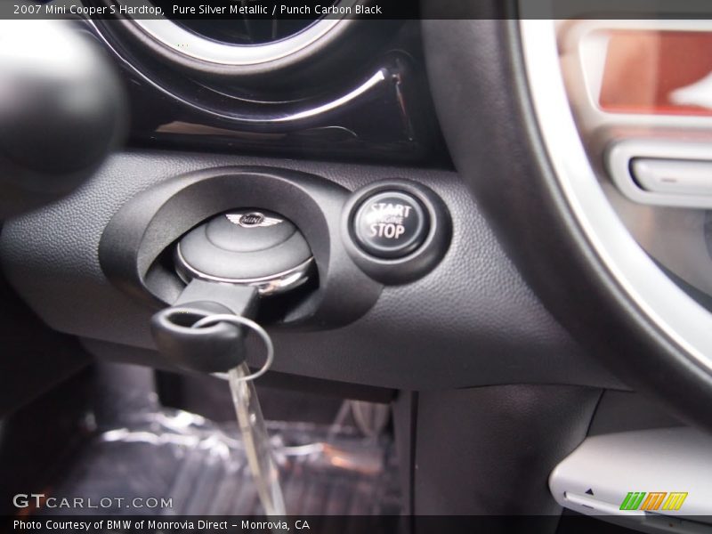 Pure Silver Metallic / Punch Carbon Black 2007 Mini Cooper S Hardtop