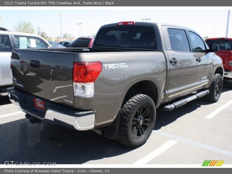 Pyrite Mica / Black 2012 Toyota Tundra SR5 TRD CrewMax 4x4