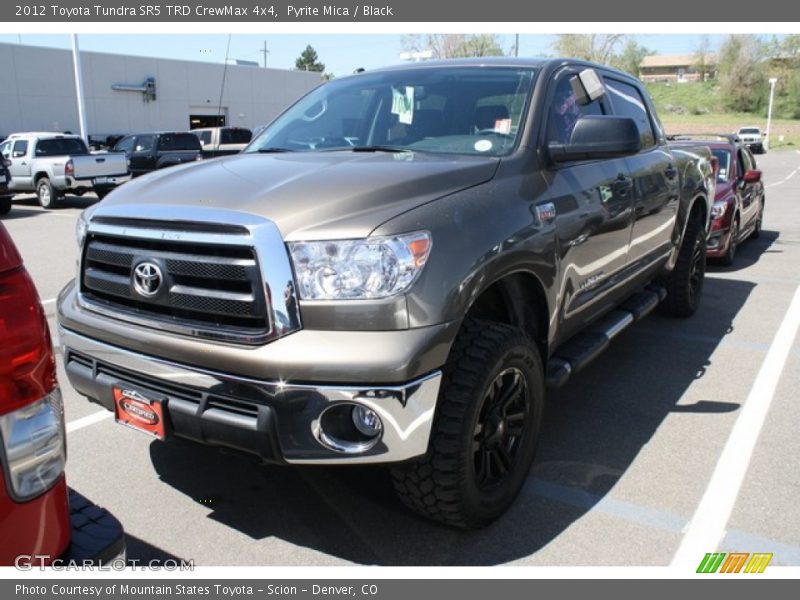 Pyrite Mica / Black 2012 Toyota Tundra SR5 TRD CrewMax 4x4