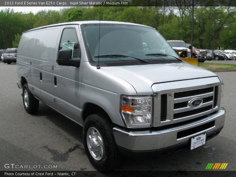 Ingot Silver Metallic / Medium Flint 2013 Ford E Series Van E250 Cargo