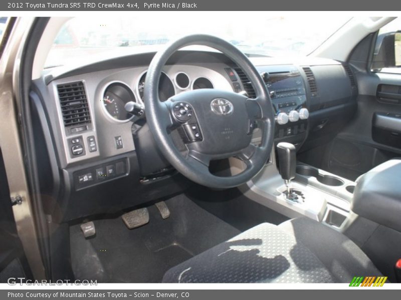 Pyrite Mica / Black 2012 Toyota Tundra SR5 TRD CrewMax 4x4