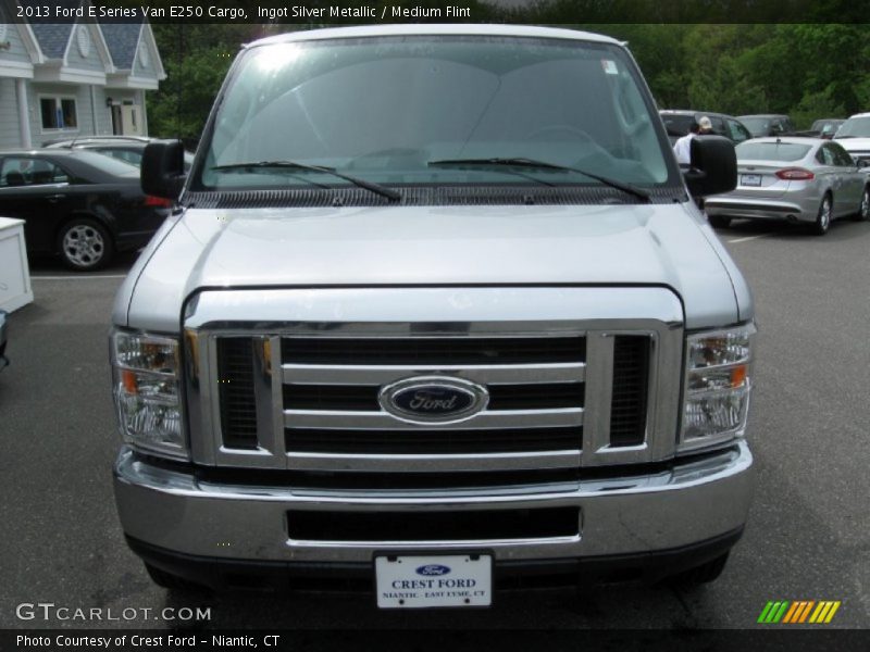 Ingot Silver Metallic / Medium Flint 2013 Ford E Series Van E250 Cargo
