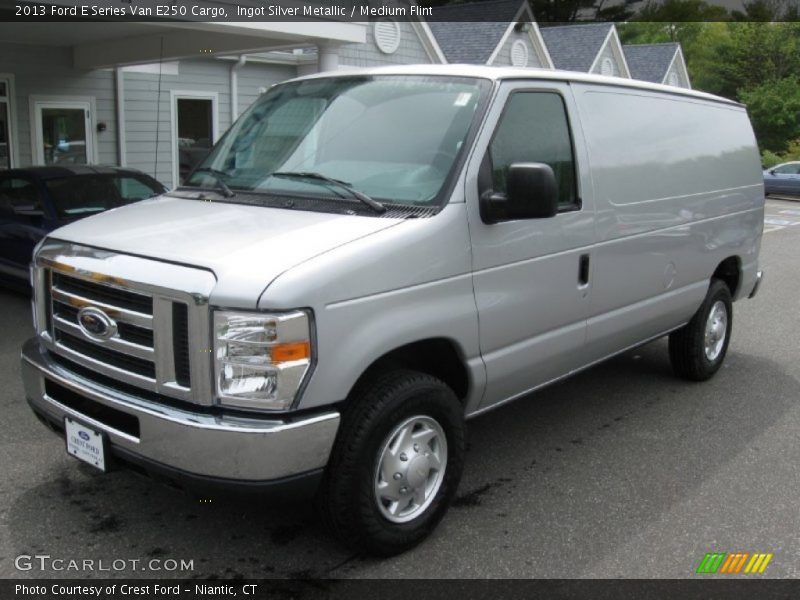Ingot Silver Metallic / Medium Flint 2013 Ford E Series Van E250 Cargo