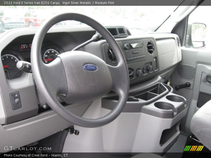 Ingot Silver Metallic / Medium Flint 2013 Ford E Series Van E250 Cargo