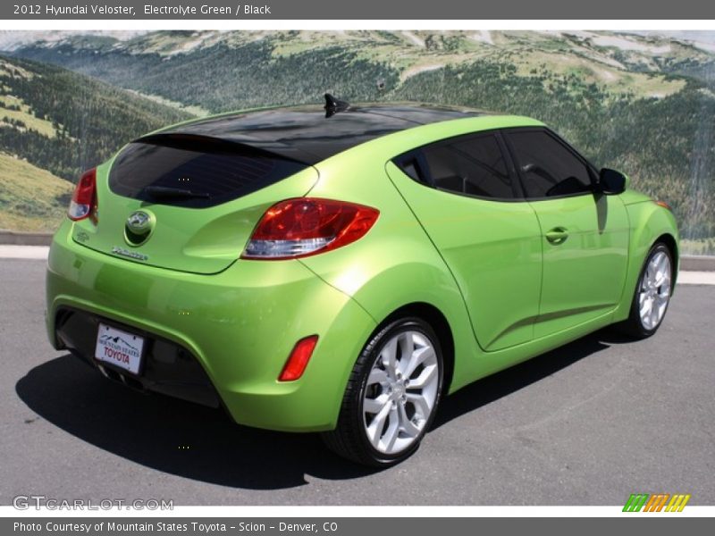 Electrolyte Green / Black 2012 Hyundai Veloster