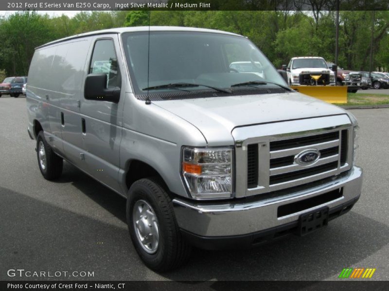 Ingot Silver Metallic / Medium Flint 2012 Ford E Series Van E250 Cargo