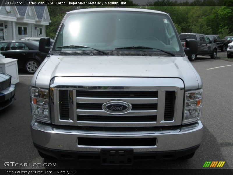 Ingot Silver Metallic / Medium Flint 2012 Ford E Series Van E250 Cargo