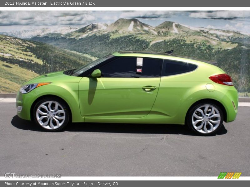  2012 Veloster  Electrolyte Green