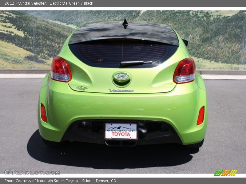 Electrolyte Green / Black 2012 Hyundai Veloster