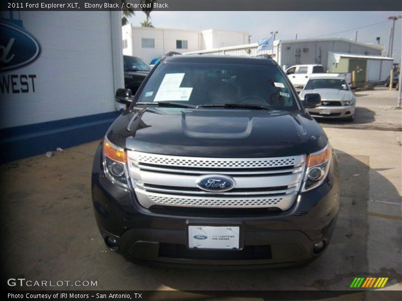 Ebony Black / Charcoal Black 2011 Ford Explorer XLT