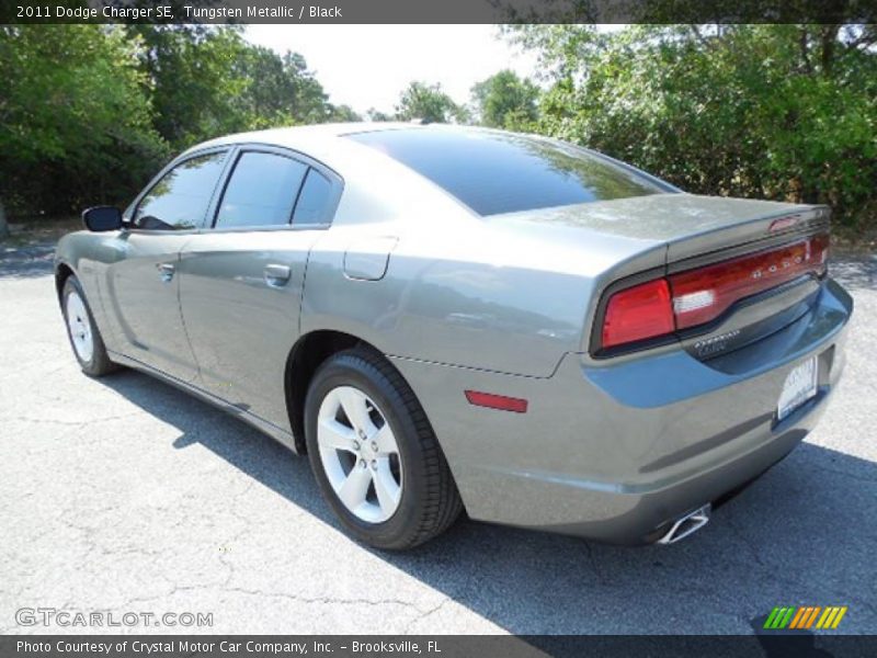 Tungsten Metallic / Black 2011 Dodge Charger SE