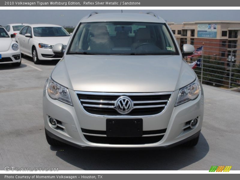 Reflex Silver Metallic / Sandstone 2010 Volkswagen Tiguan Wolfsburg Edition