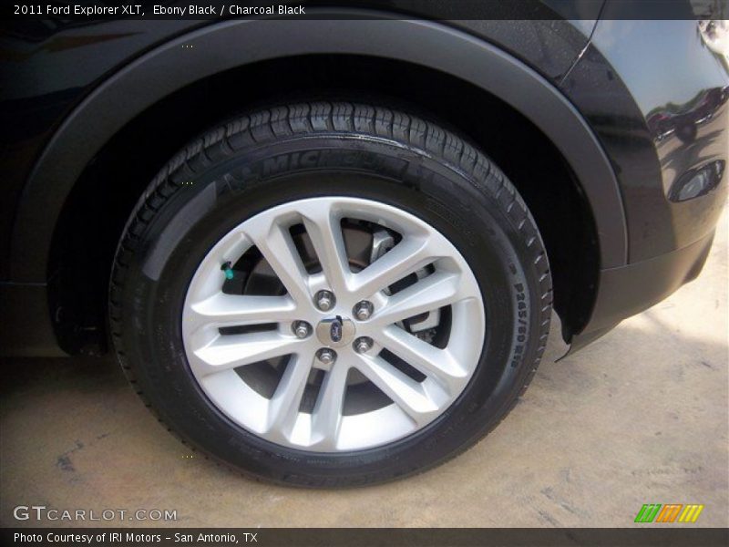 Ebony Black / Charcoal Black 2011 Ford Explorer XLT