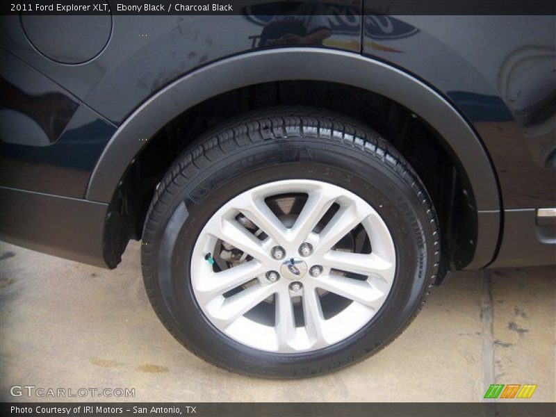 Ebony Black / Charcoal Black 2011 Ford Explorer XLT