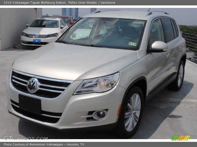 Reflex Silver Metallic / Sandstone 2010 Volkswagen Tiguan Wolfsburg Edition