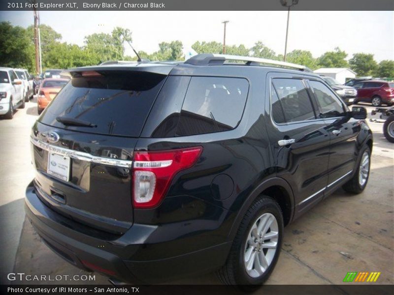 Ebony Black / Charcoal Black 2011 Ford Explorer XLT