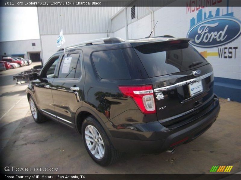 Ebony Black / Charcoal Black 2011 Ford Explorer XLT