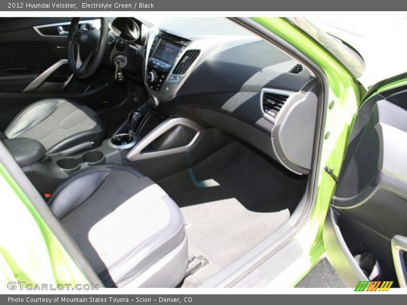Electrolyte Green / Black 2012 Hyundai Veloster