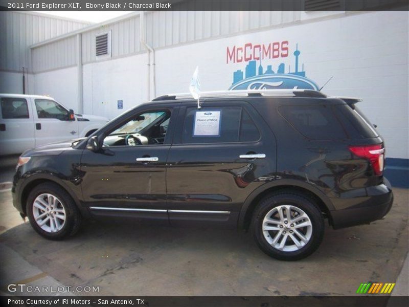 Ebony Black / Charcoal Black 2011 Ford Explorer XLT